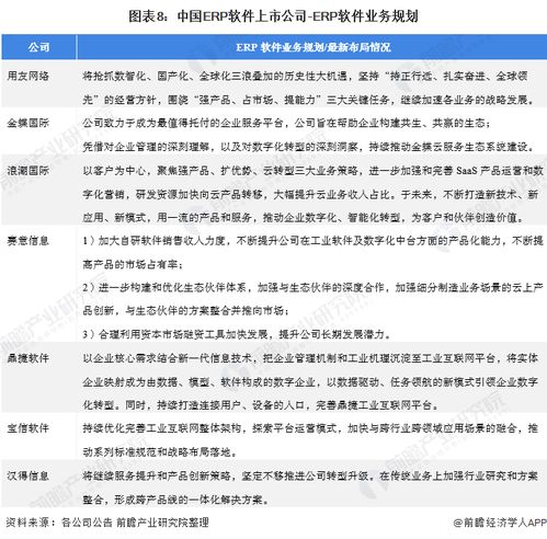 2021年ERP軟件行業上市公司全方位對比 業務布局、業績表現與未來規劃全景分析